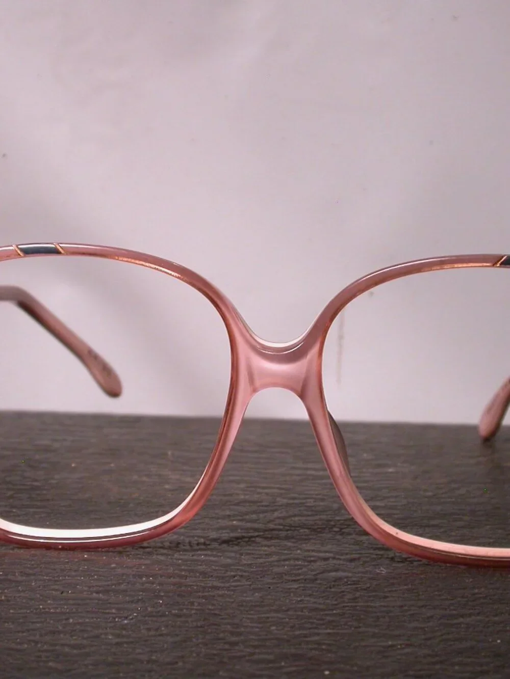 Vintage Emmanuelle Khanh Kenco Pink Sunglasses MAde in FRANCE